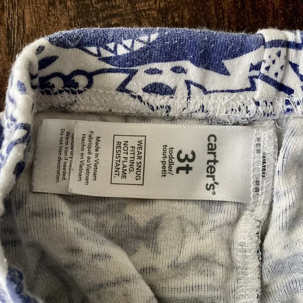 Carter's Sharks Long Pajama Set